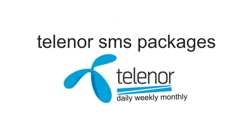  Telenor SMS Packages Daily, weekly, 15 days, and monthly