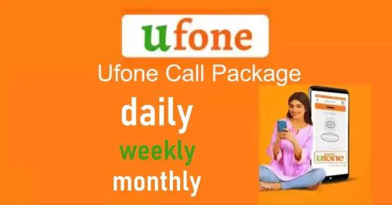 UFONE CALL PACKAGE 2024 / Hourly, Daily, Weekly and Monthly